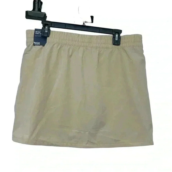 DSG STRIDE SKORT SANDY SLATE WOMENS SIZE L PICKLEBALL GOLF TENNIS PREPPY FLAWED - Picture 5 of 9